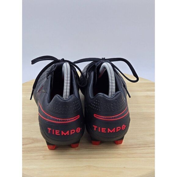 Nike Tiempo Legend 8 Pro FG Black Chili Red AT6133-060 Men\'s Size 7.5 main image 4